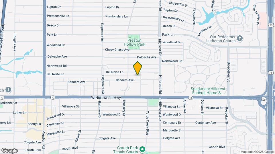 6415 Bandera Ave Map and Location Details