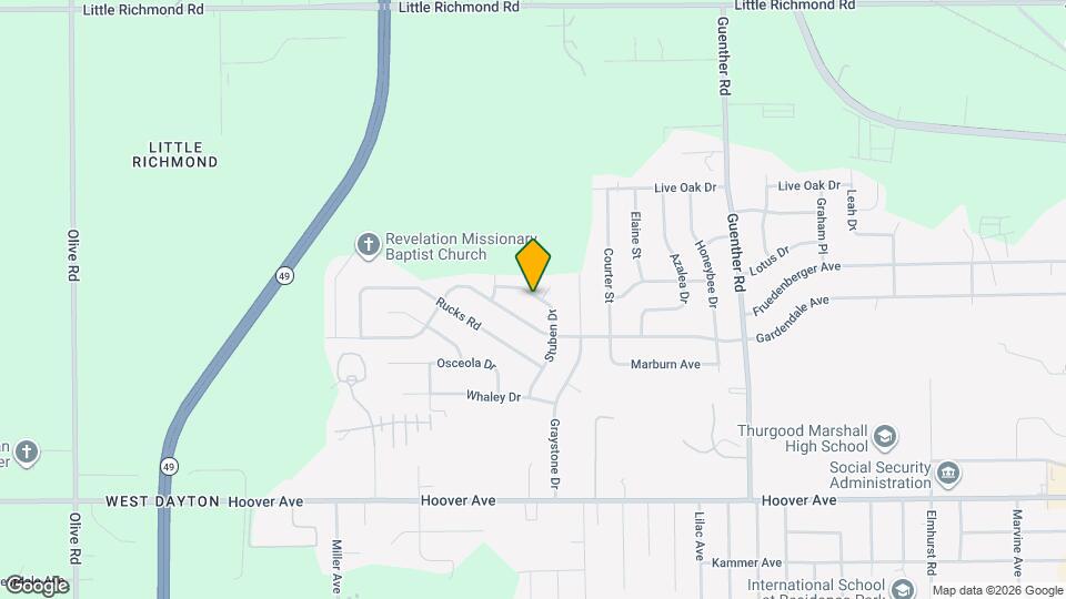 1427 Stuben Dr Map and Location Details