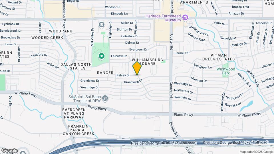 2400 Kelsey Dr Map and Location Details