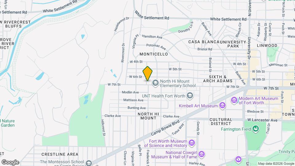 3828 W 7th St Map and Location Details