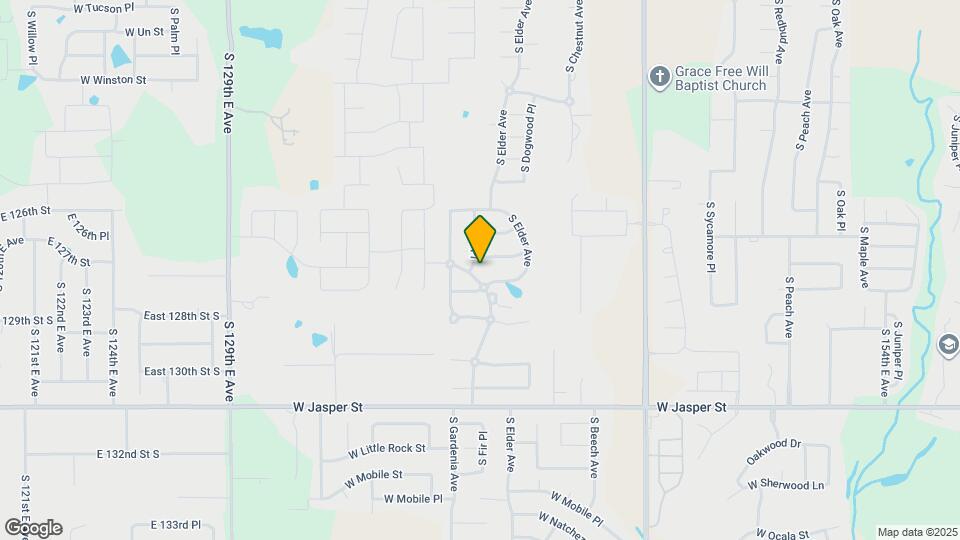 7411 S Fir Pl Map and Location Details