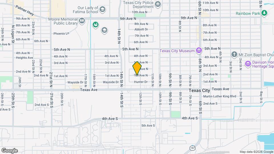 1211 1st Ave N Map and Location Details