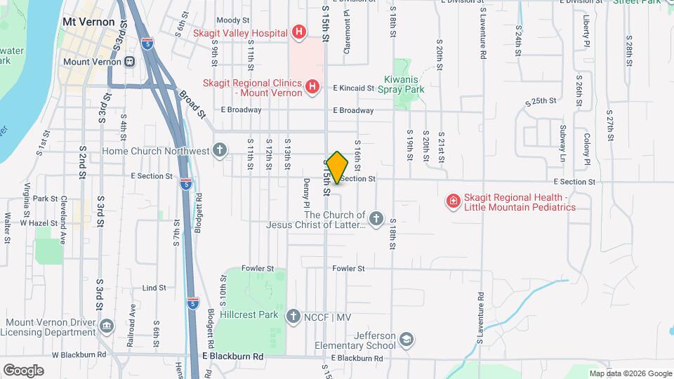 1511 Shirley Pl Map and Location Details