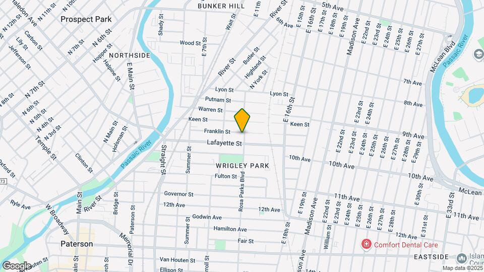 82 Graham Ave Mapa y Detalles de la Ubicación