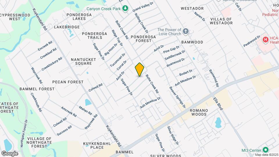 1819 Saddlecreek Dr Map and Location Details