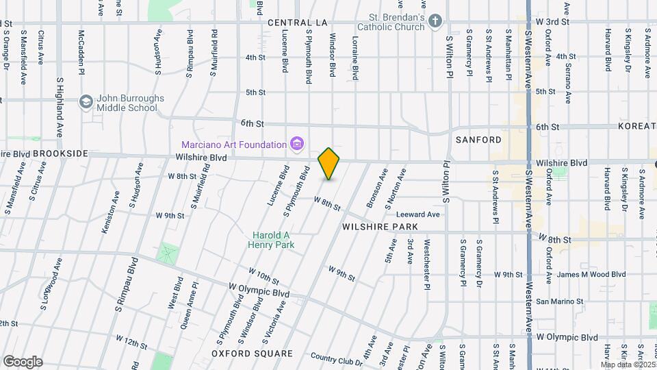 744 S.Windsor Blvd. Mapa y Detalles de la Ubicación
