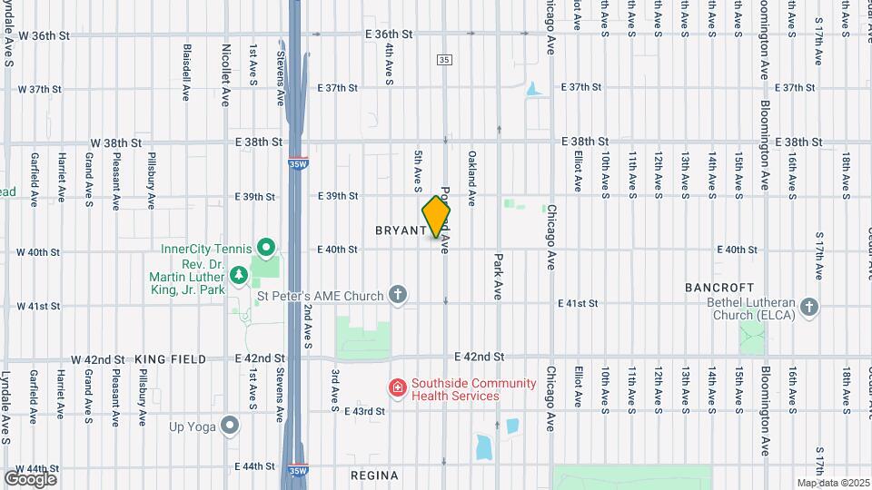 3954 Portland Ave-Unit -1 Map and Location Details