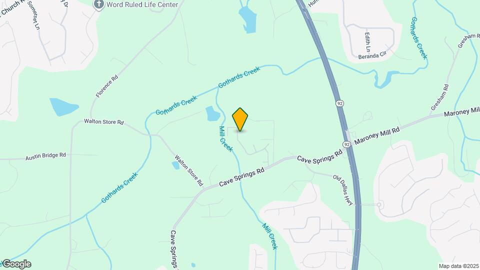 6950 Foxmoor Way Map and Location Details