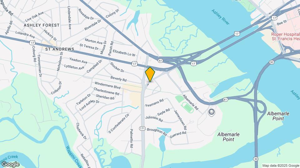 65 Folly Road Blvd Map and Location Details