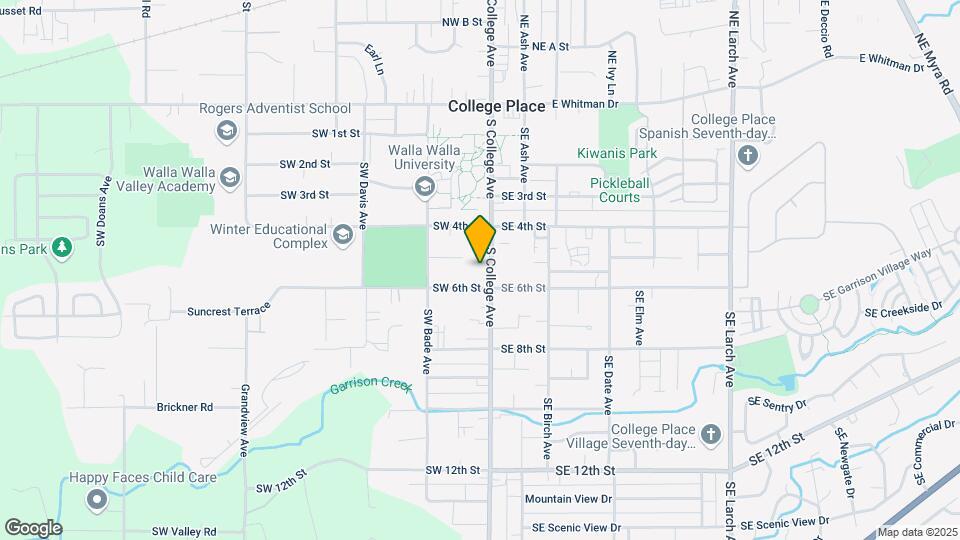 512 S College Ave Mapa y Detalles de la Ubicación