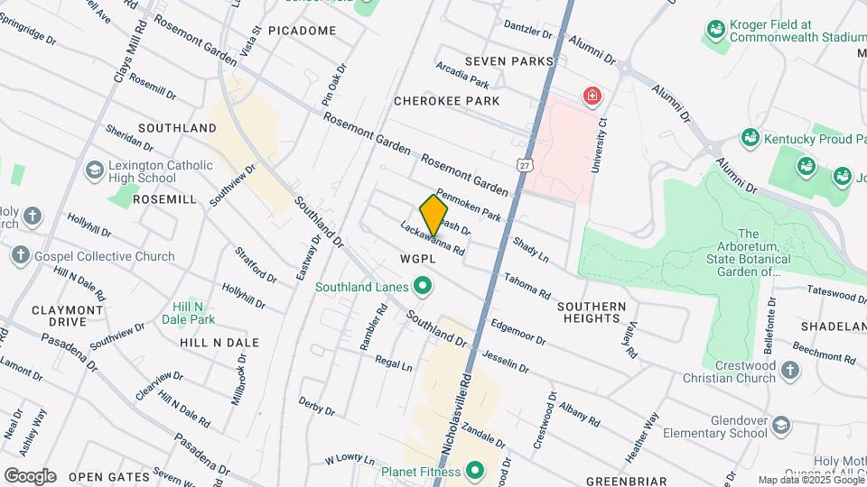 126 Lackawanna Rd Map and Location Details