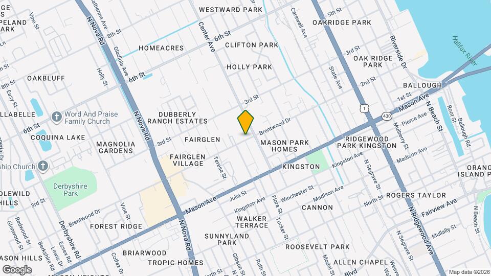 610 1/2 Brentwood Dr Map and Location Details