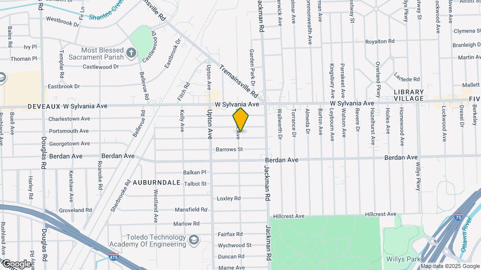 1758 Berkshire Pl Map and Location Details