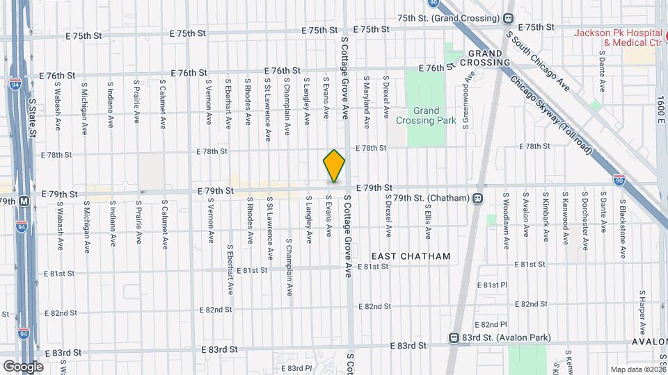 741 E 79th St   NEW Chatham Apartments Map and Location Details