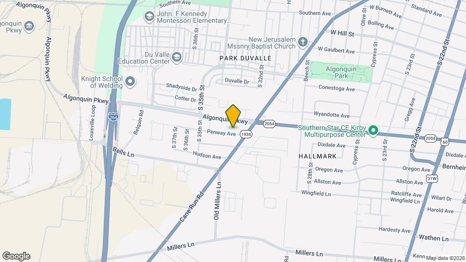 3313 Penway Ave Mapa y Detalles de la Ubicación