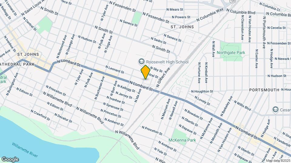 7538 N Ida Ave Mapa y Detalles de la Ubicación