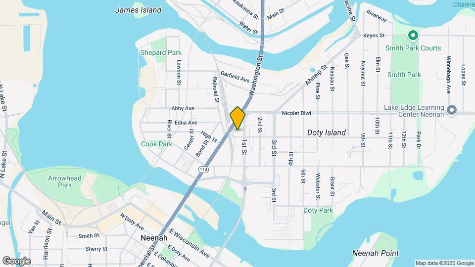 406 First St Map and Location Details