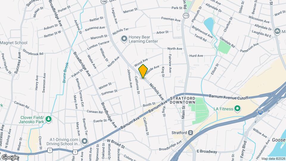 231 Nichols Ave Map and Location Details