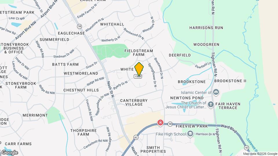 2706 Byerly Dr N Map and Location Details