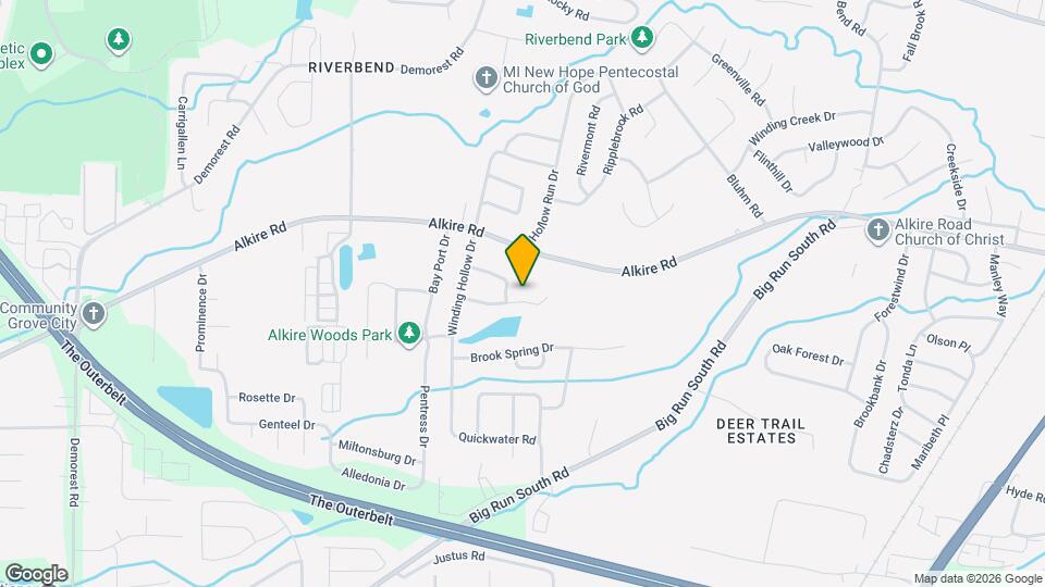 3530 Cove Lake Ln Map and Location Details