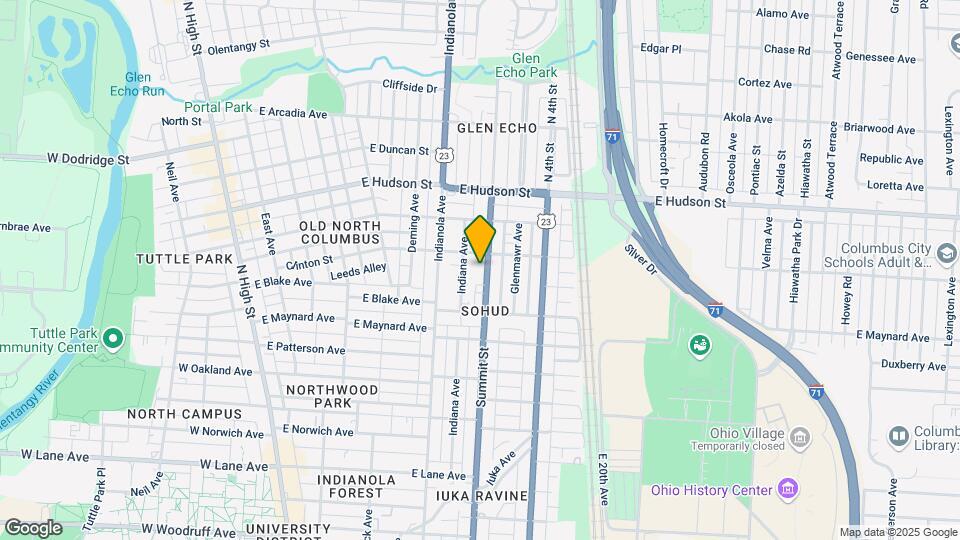2403 Summit St Map and Location Details