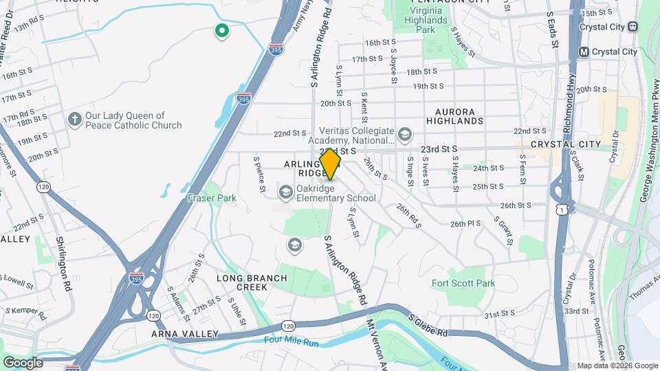 2347 S Arlington Ridge Rd Map and Location Details