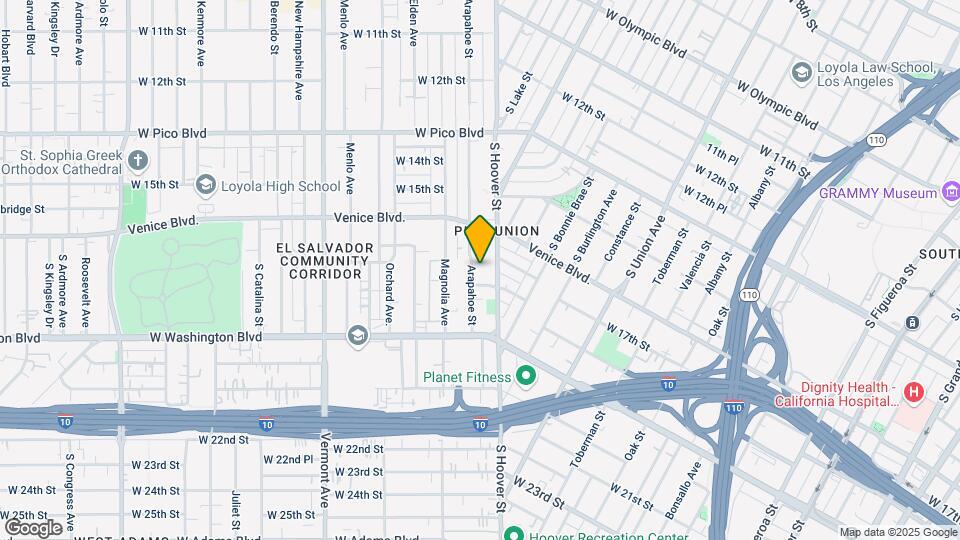 1710 Arapahoe St Mapa y Detalles de la Ubicación