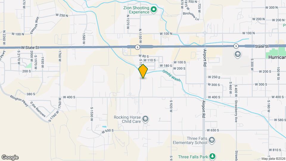 291 S 1150 W Map and Location Details