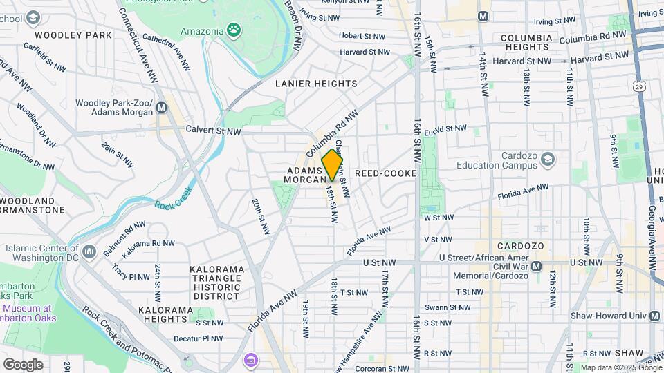2341 18th St NW, Unit 2 Mapa y Detalles de la Ubicación