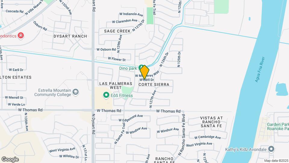 12729 W Earll Dr Map and Location Details