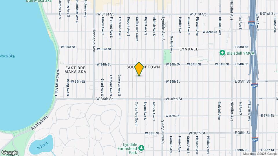 3445 Colfax Ave South Mapa y Detalles de la Ubicación