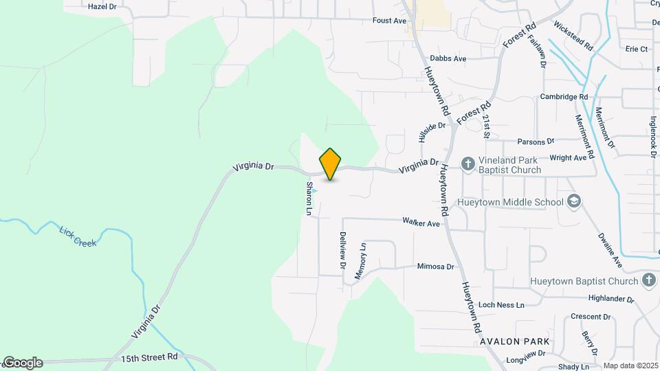 221 Virginia Dr Map and Location Details