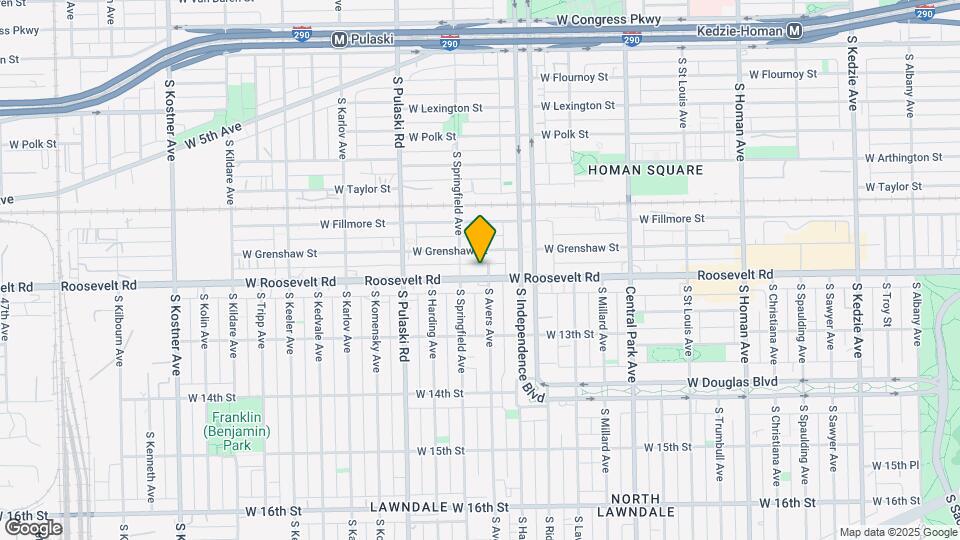 3840 W Roosevelt Rd Map and Location Details