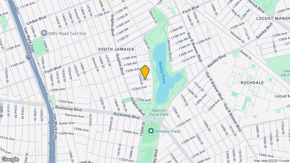 153-12 122nd Ave Map and Location Details