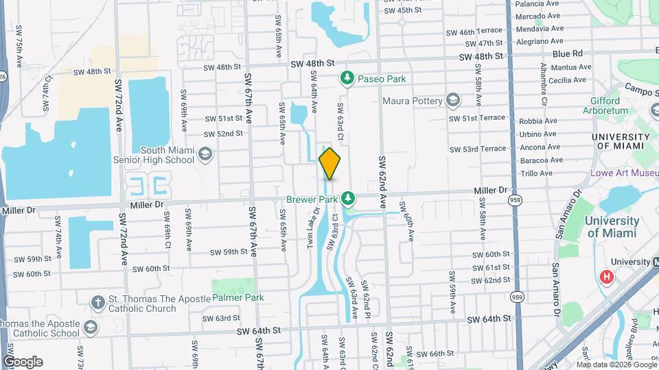 5540 SW 63rd Ct Map and Location Details