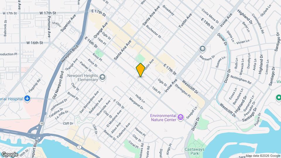 407 16th Pl Map and Location Details