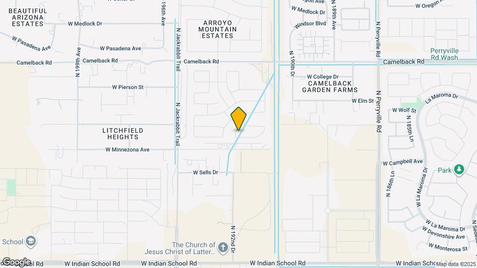 19238 W Hazelwood St Map and Location Details