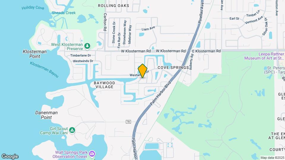 422 Crosswinds Dr Map and Location Details