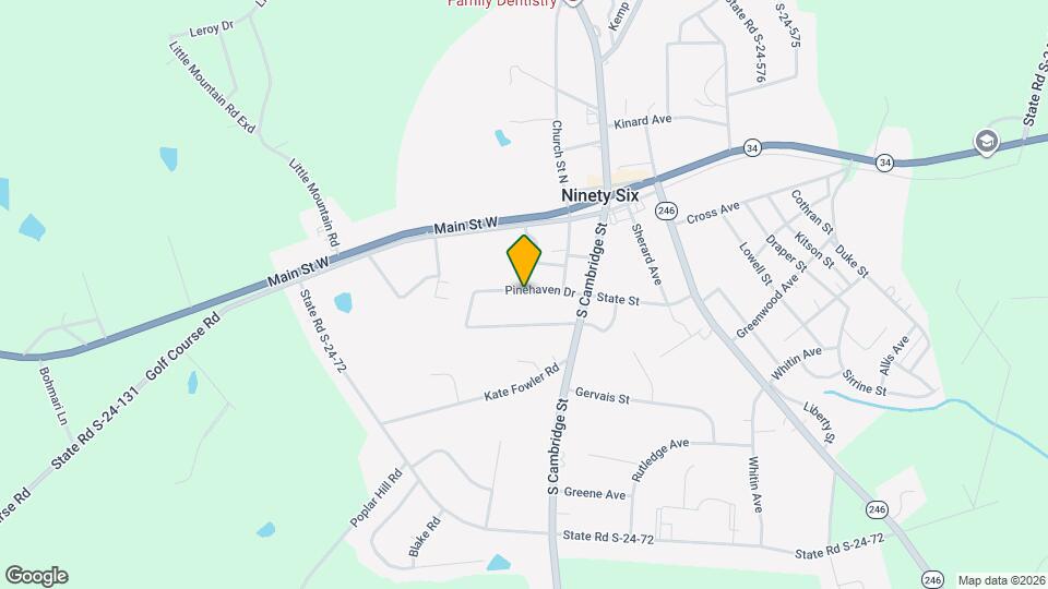 111 Pinehaven Dr Map and Location Details