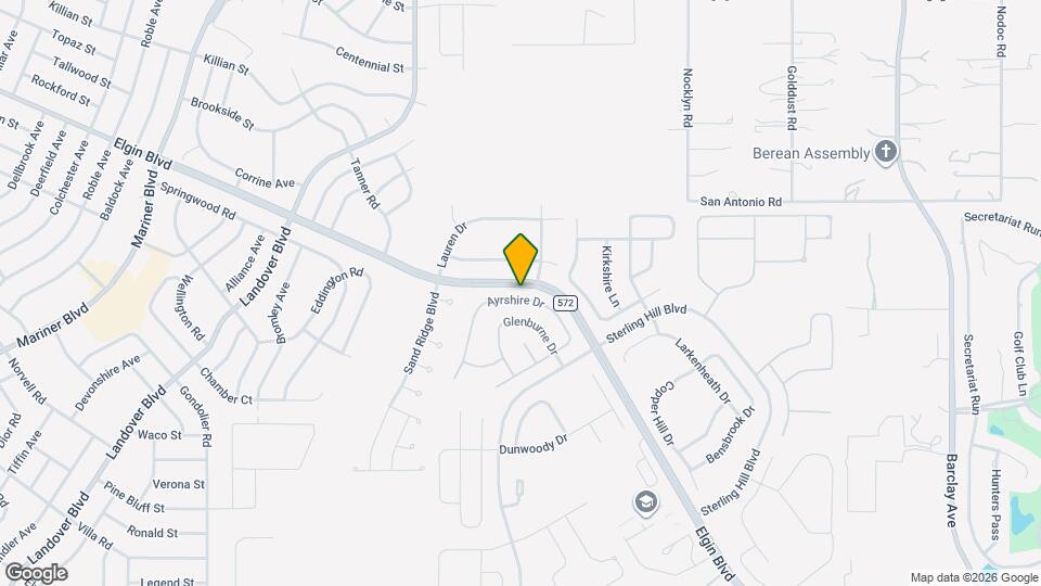 5057 Ayrshire Dr Map and Location Details