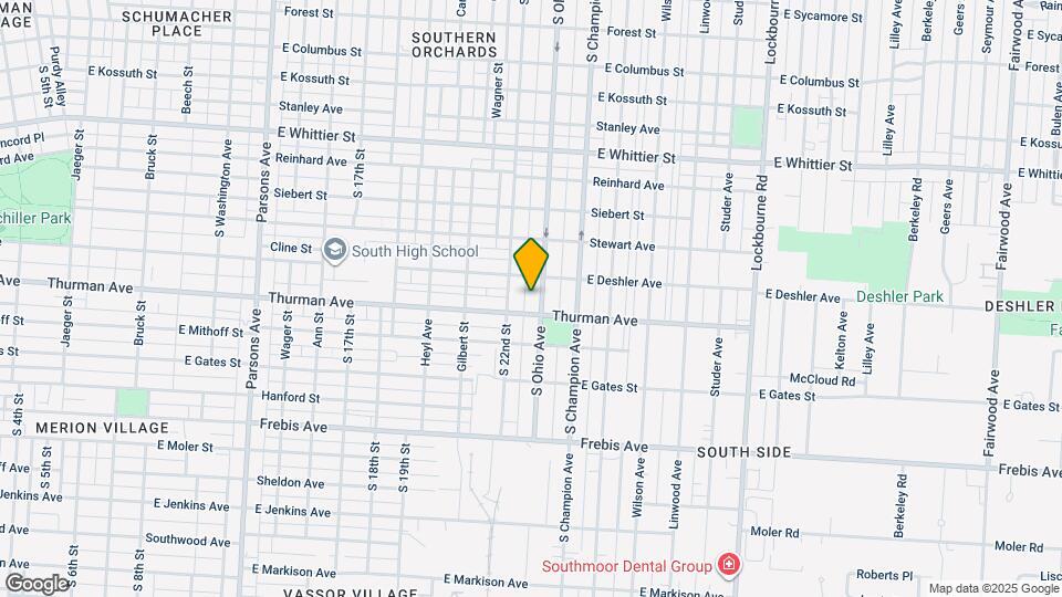 1255 S Ohio Ave Map and Location Details