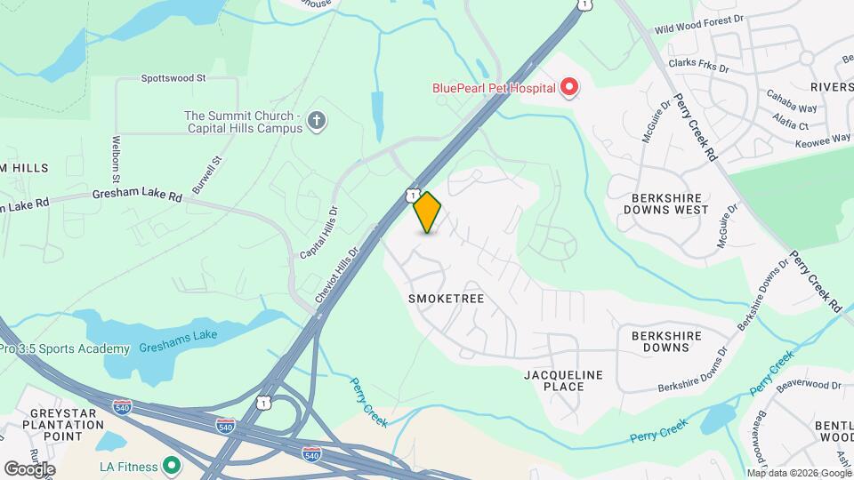 7332 Bassett Hall Ct Map and Location Details