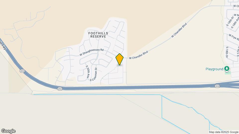 16637 S 27th Dr Map and Location Details