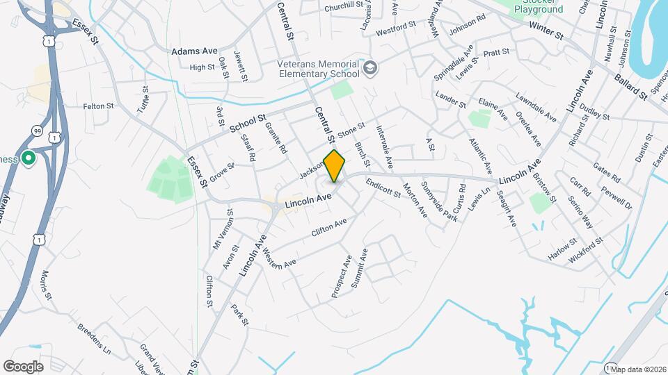 397 Lincoln Ave Map and Location Details