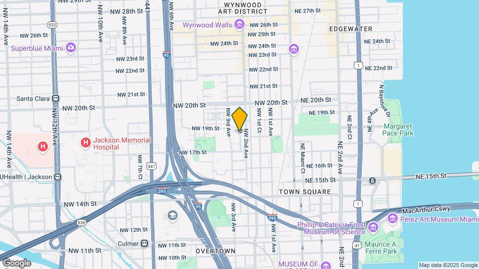 1814 NW 2nd Ct Mapa y Detalles de la Ubicación