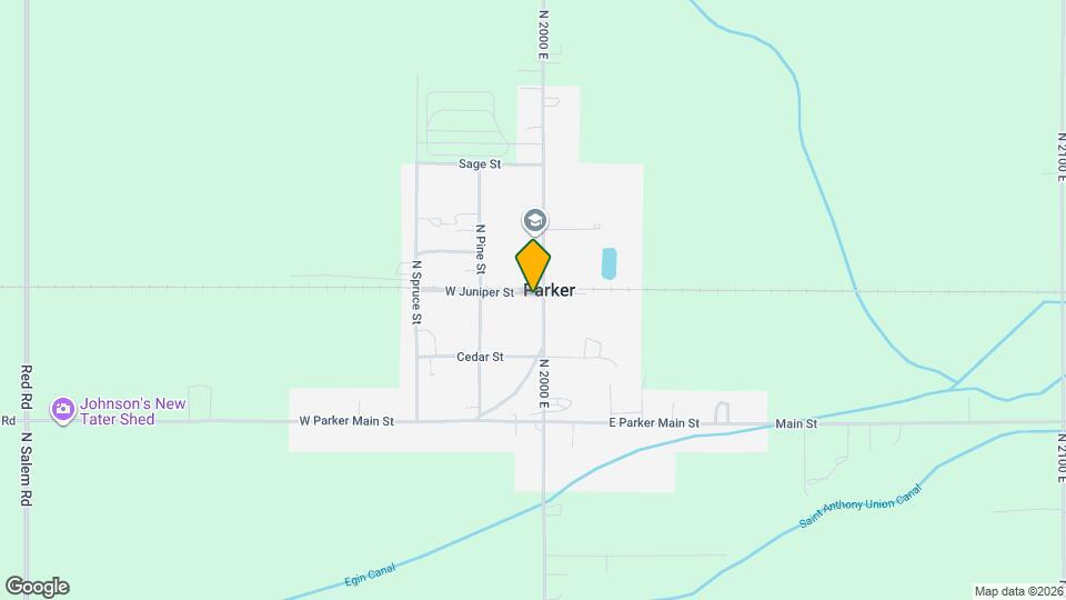 201 N Center St Map and Location Details