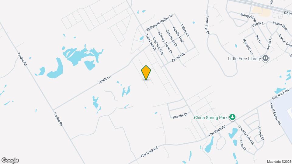 10201 Altair Dr Map and Location Details