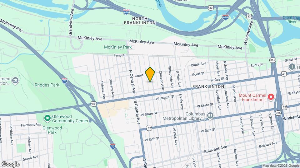 51 N Princeton Ave Map and Location Details