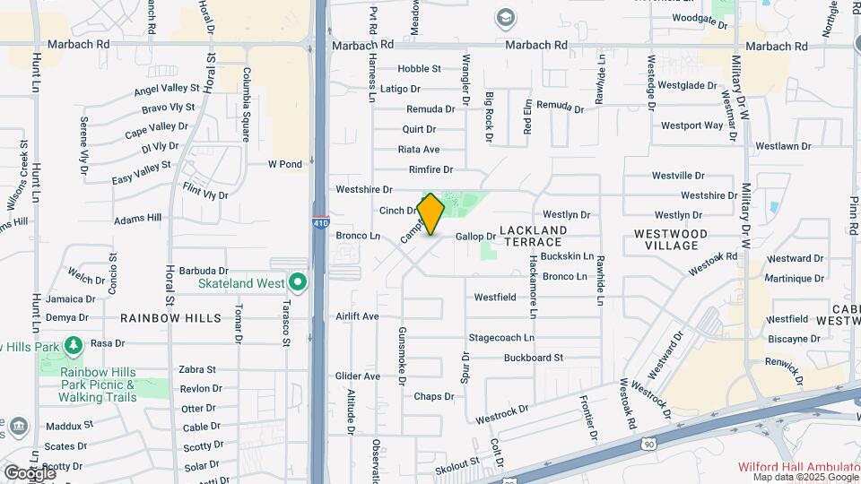 7831 Gallop Dr Mapa y Detalles de la Ubicación