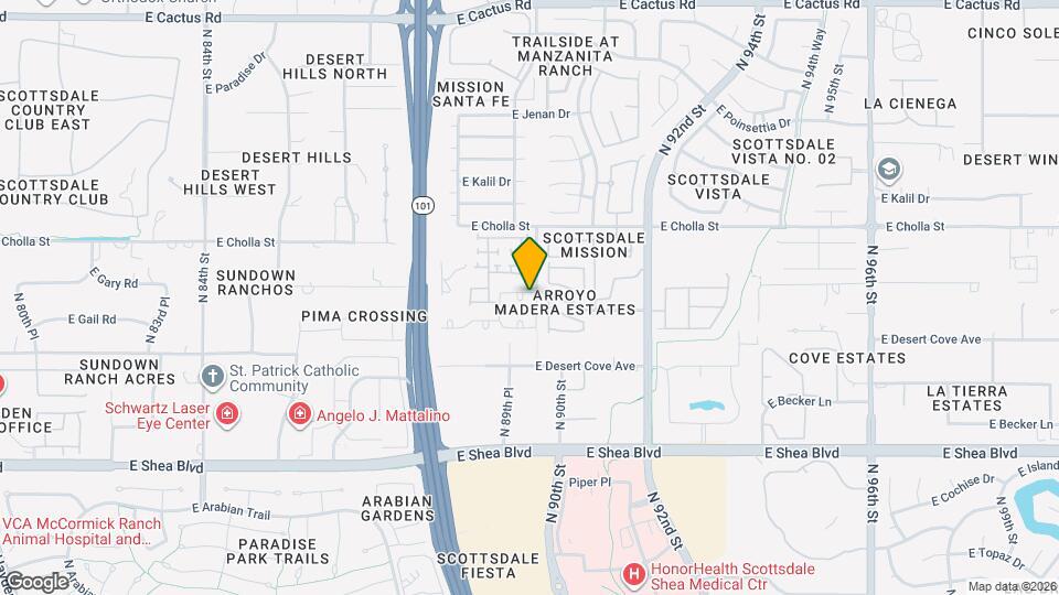 8995 E Gail Rd Map and Location Details